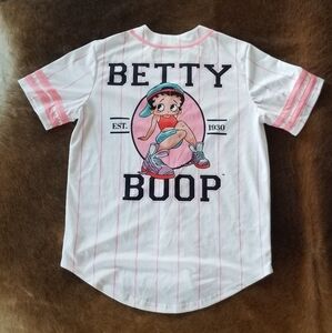 Betty Boop Pinstripe Jersey